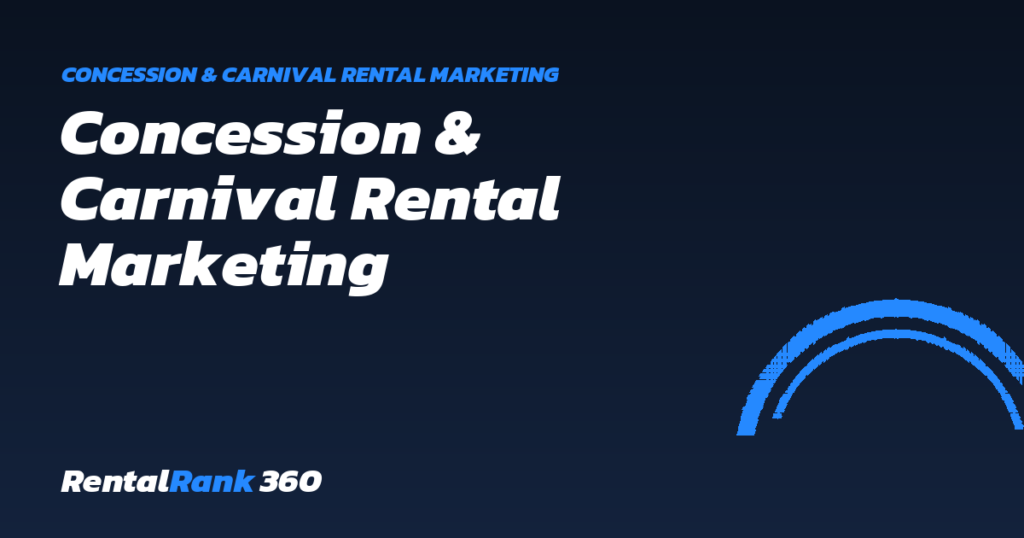 Concession & Carnival Rental Marketing